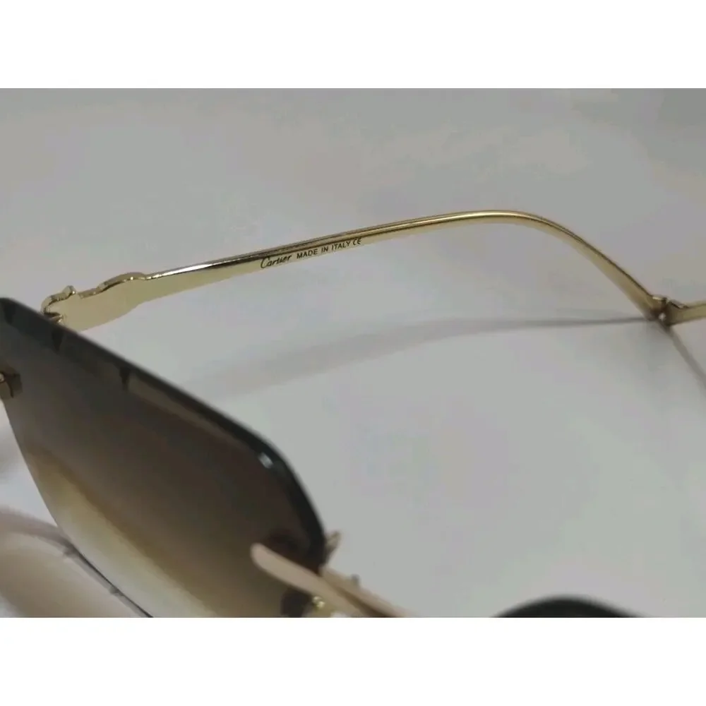 Panthere de Cartier Sunglasses for Men - OW3079 6014-151 - Made in Italy